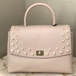 NWT Kate Spade Dorina S.P. pearl Satchel